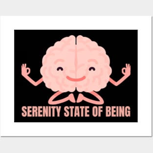 Serenity State of Mind Posters and Art